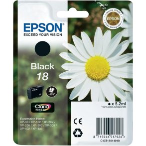 Epson 18 sort blkpatron