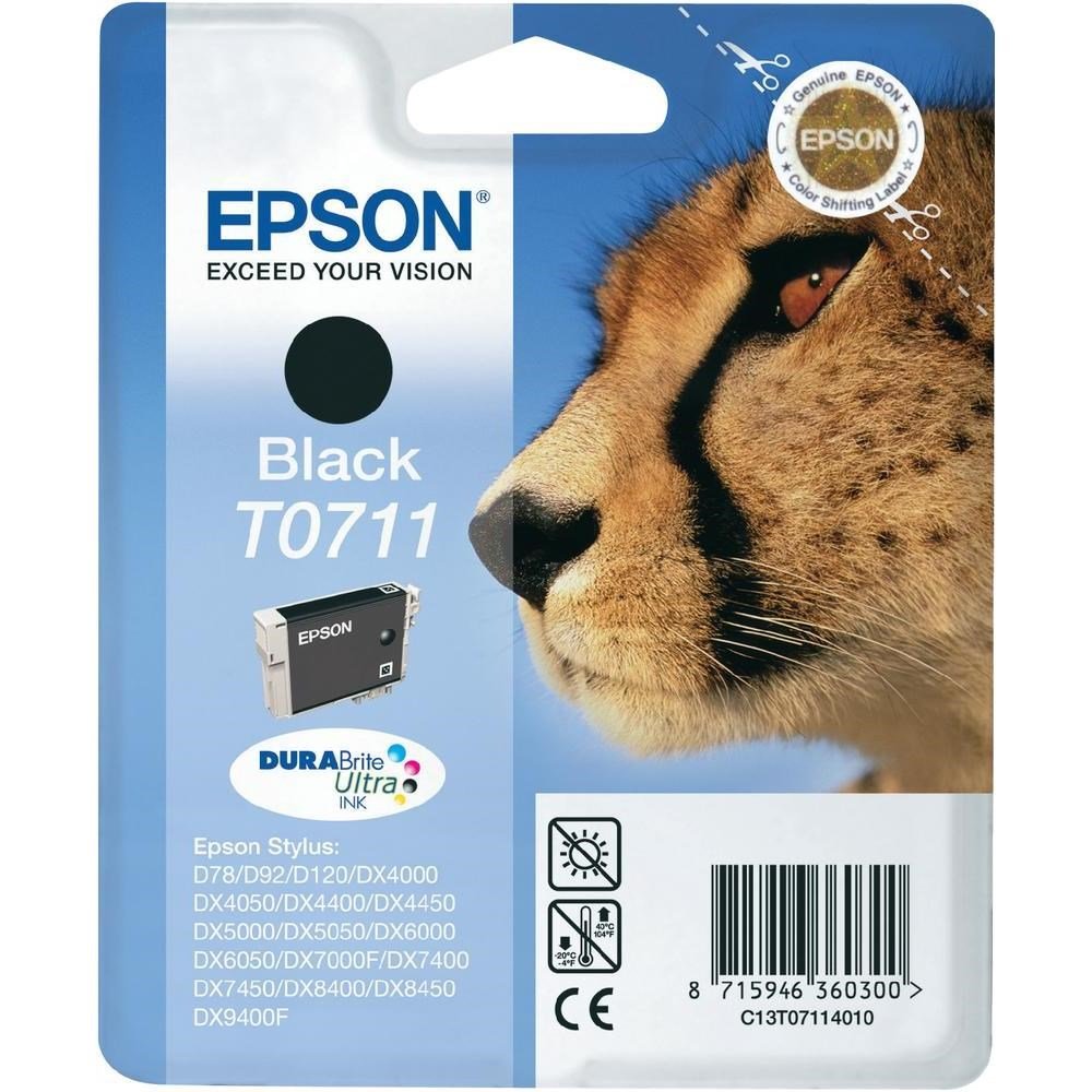 Epson T0711 blkpatron sort