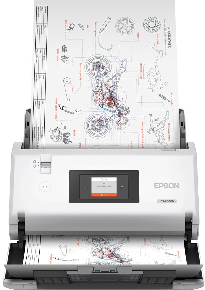 Epson WorkForce DS-30000 A3 scanner