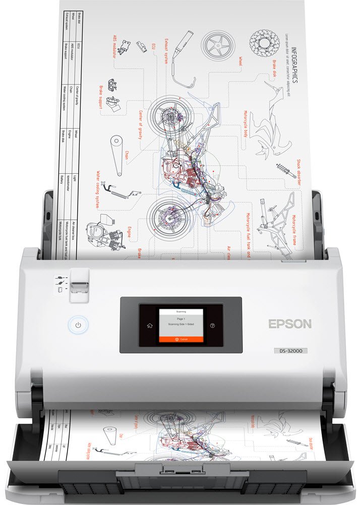 Epson WorkForce DS-32000 A3 scanner