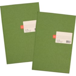 Protokol ESSELTE. A4 lin  48 blade. Gr�n