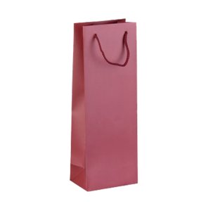 Flaske Gavepose Kraft Bordeaux 1 stk.