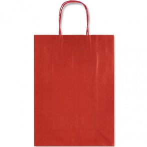 Flaske Gavepose Kraft Rd 1 stk.