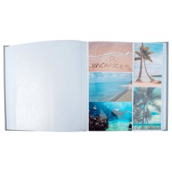 Exacompta Fotoalbum m. Pergamyn 300 billeder Blue Gray