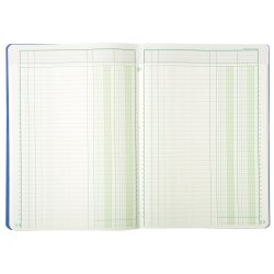 Exacompta Kolonnebog 2 kolonner 80 s. ass farver