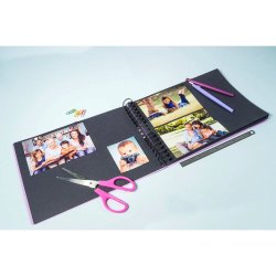 Exacompta Photo bog 32x22cm pastel 50 sorte sider