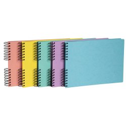 Exacompta Photo bog 32x22cm pastel 50 sorte sider
