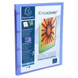 Exacompta Ringbind A4 15 mm 4 ringe 1 stk. ass farver