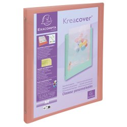 Exacompta Ringbind A4 15 mm 4 ringe Pastel