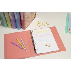 Exacompta Ringbind A4 30 mm 4 ringe Pastel