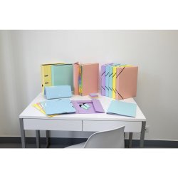 Exacompta Papmappe A4 Pastel 5stk