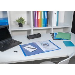 Exacompta Demomappe A4 Sort 20 Lommer