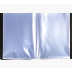 Exacompta Demomappe A4 Sort 50 Lommer