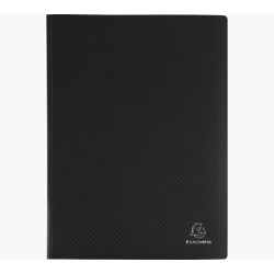 Exacompta Demomappe A4 Sort 50 Lommer