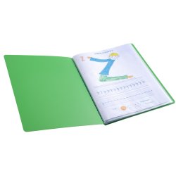 Exacompta Demomappe B5 20 Lommer Ass Farver