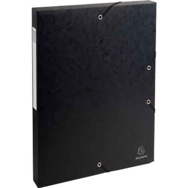 Exacompta Dokumentbox A4 2,5cm Sort