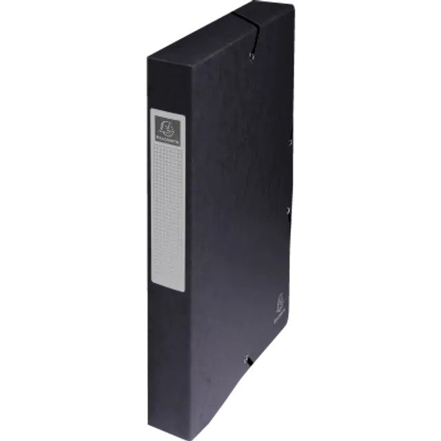 Exacompta Dokumentbox A4 4cm Sort