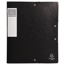 Exacompta Dokumentbox A4 6cm Sort