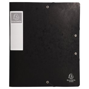 Exacompta Dokumentbox A4 6cm Sort