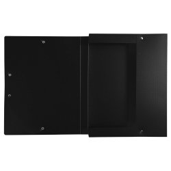 Exacompta Dokumentbox Plast A4 2.5cm Sort