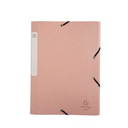 Exacompta Elastikmappe A4 Pastel Ass