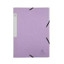 Exacompta Elastikmappe A4 Pastel Ass