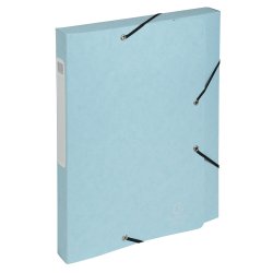 Exacompta Elastikmappe A4 Pastel Ass