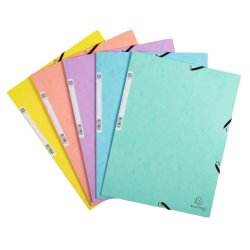 Exacompta Elastikmappe i karton A4