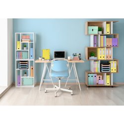 Exacompta Hamonikamappe 18 Rum Aquarel Ass farver