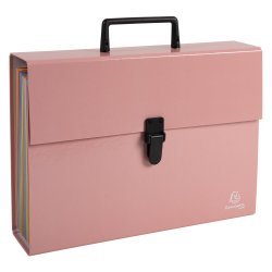 Exacompta Hamonikamappe 18 Rum Aquarel Ass farver