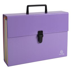 Exacompta Hamonikamappe 18 Rum Aquarel Ass farver