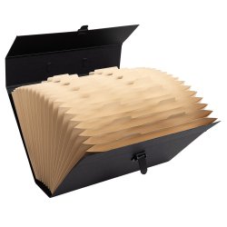 Exacompta Hamonikamappe 20 Rum Sort