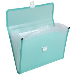 Exacompta Hamonikamappe Plast 13 Rum Ass farver