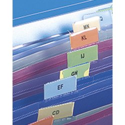 Exacompta Hamonikamappe Plast 13 Rum Ass farver