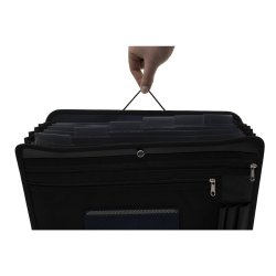 Exacompta Konference / Harmonika Mappe Sort 6 rum