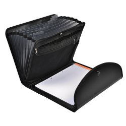 Exacompta Konference / Harmonika Mappe Sort 6 rum