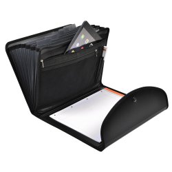 Exacompta Konference / Harmonika Mappe Sort 6 rum