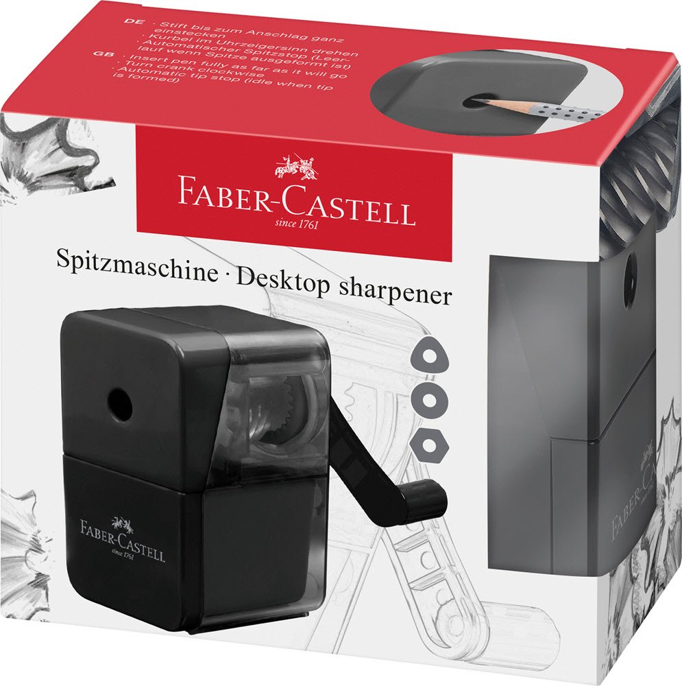 Faber-Casteel Bordblyantspidser sort