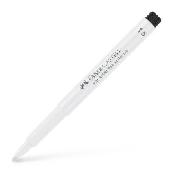 Faber-Castell Artist pen 1,5mm Hvid