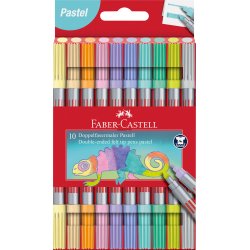 Faber-Castell Dobb. Tusser 10 stk. Pastel