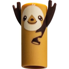 Faber-Castell Gel Roller m. viskelder Brun dovendyr