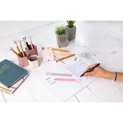 Faber-Castell Gel Roller m. viskelder Brun dovendyr