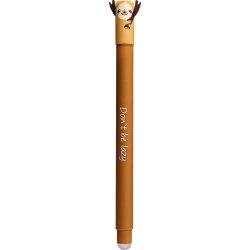 Faber-Castell Gel Roller m. viskelder Brun dovendyr