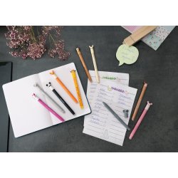 Faber-Castell Gel Roller m. viskelder Gul Giraf