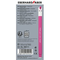 Faber-Castell Gel Roller m. viskelder Pink Enhjrning