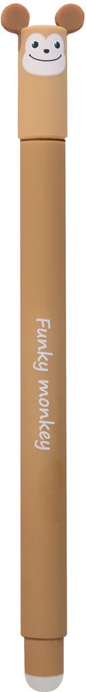 Faber-Castell Gel Roller m. viskelder brun Monkey