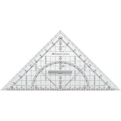 Faber-Castell Geometritrekant m. grib 22cm
