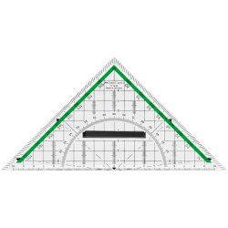 Faber-Castell Geometritrekant m. grib 