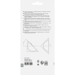 Faber-Castell Geometritrekant m. grib 