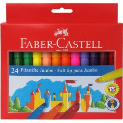 Faber-Castell Jumbo tusser 24 stk.
